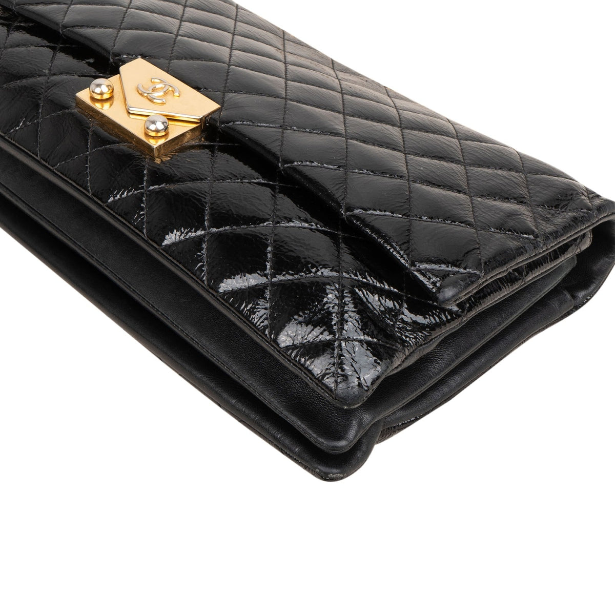 Chanel Patent Leather Ultimate Soft Single Flap Crossbody Bag