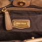 Miu Miu Gathered Drawstring Satchel aus Vitello-Lux-Leder – Ansicht 10