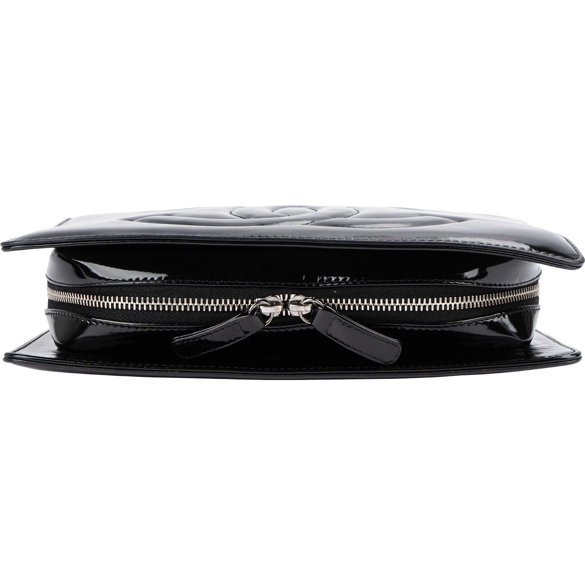 Chanel Patent Leather Timeless CC Flap Handbag