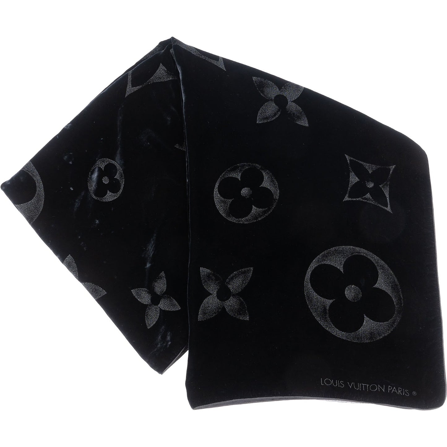 Louis Vuitton Velvet Monogram Schal Scarf
