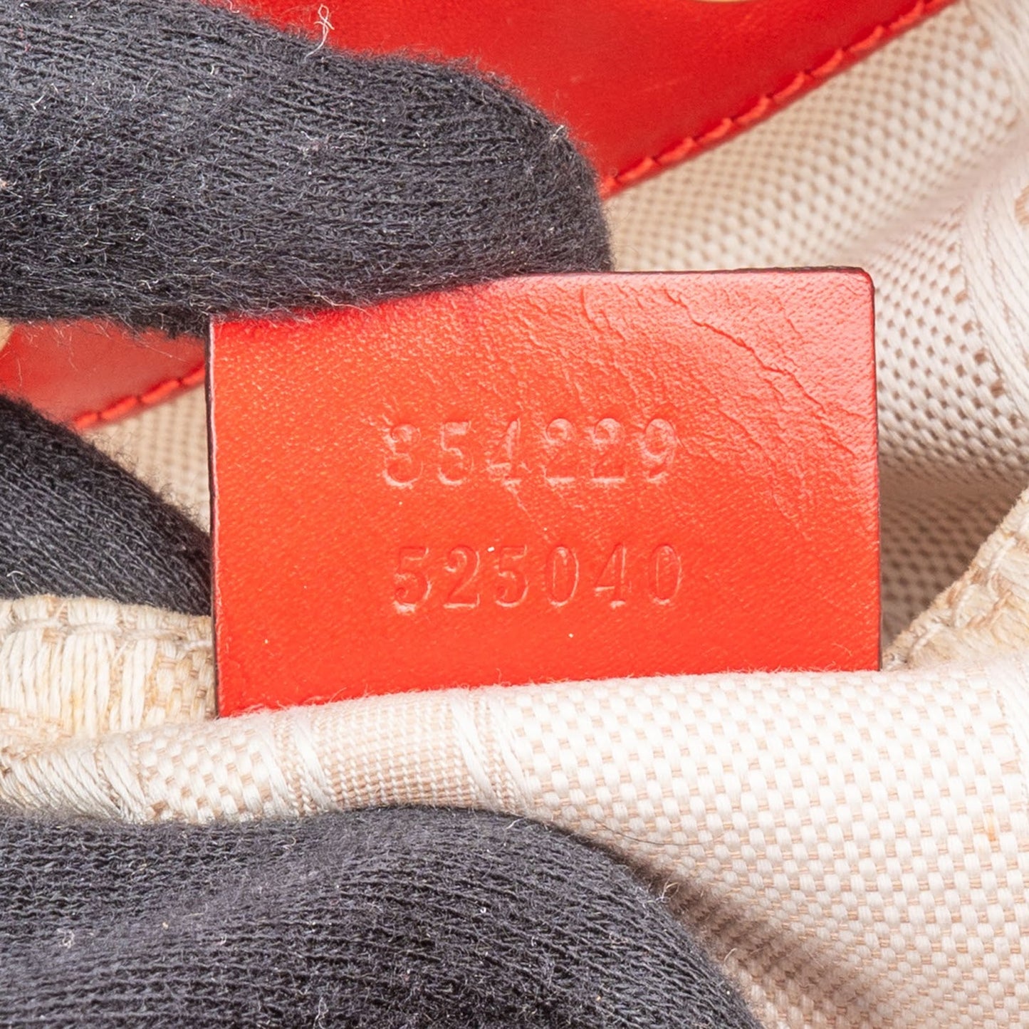 Gucci Guccissima Leather Studded Bucket Crossbody Bag