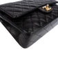 Chanel Quilted Lambskin CC Medium Double Flap Shoulder Bag
