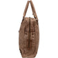Balenciaga Brown Leather Paper Bag Tote City Handbag