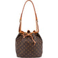 Louis Vuitton Monogram Canvas Sac Noé Petit Shoulder Bag