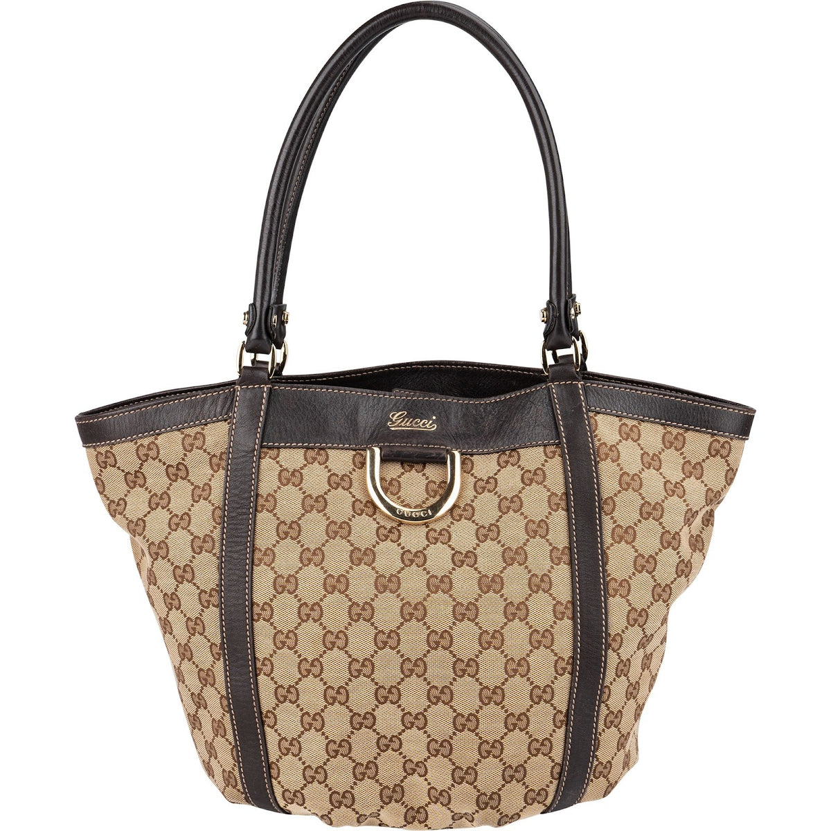 Gucci Monogram GG Canvas Abbey D-Ring Shoulder Bag