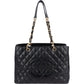 Chanel Quilted Caviar Leather Grand Shopping CC Shoulder Bag