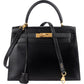 Hermès Box Calf Sellier Kelly 28 Handbag