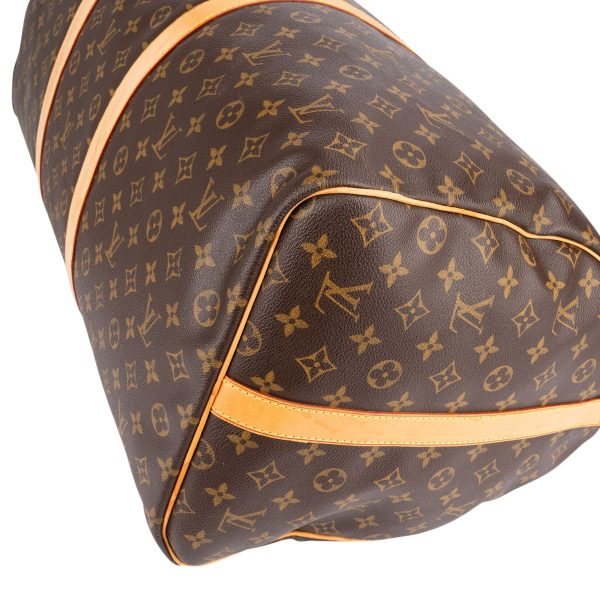 Louis Vuitton Monogram Canvas Keepall 60 Bandoulière Travel Bag