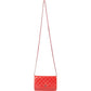 Chanel Quilted Patent Leather Wallet on Chain Crossbody Bag