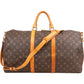 Louis Vuitton Monogram Canvas Keepall 50 Bandoulière Travel Bag