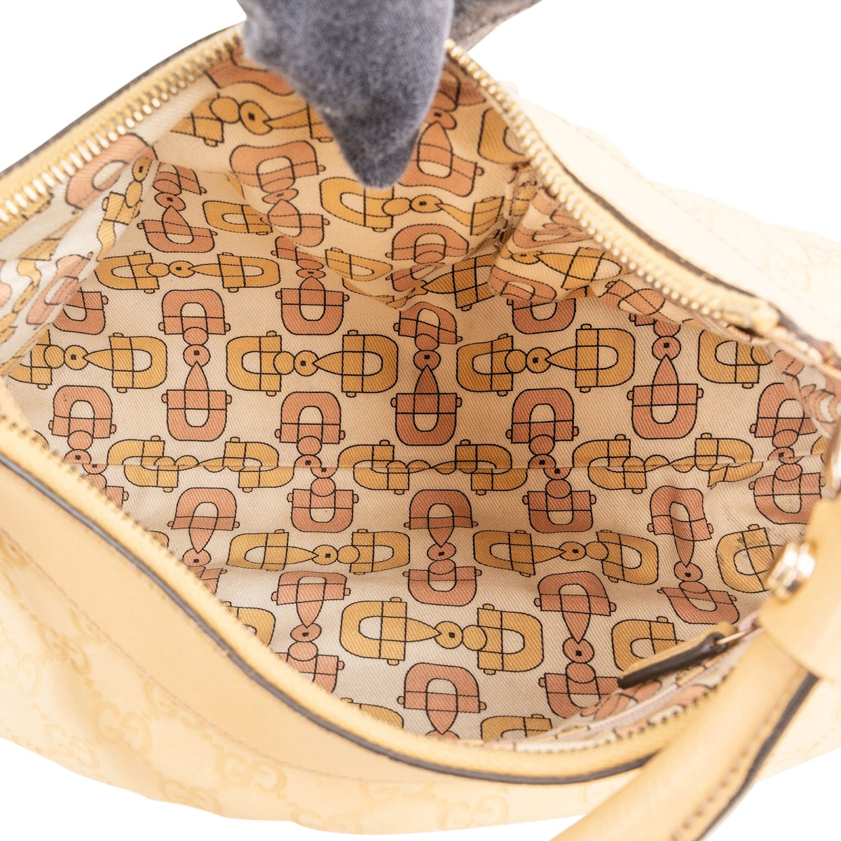 Gucci Guccissima Leather Abbey D-Ring Small Shoulder Bag