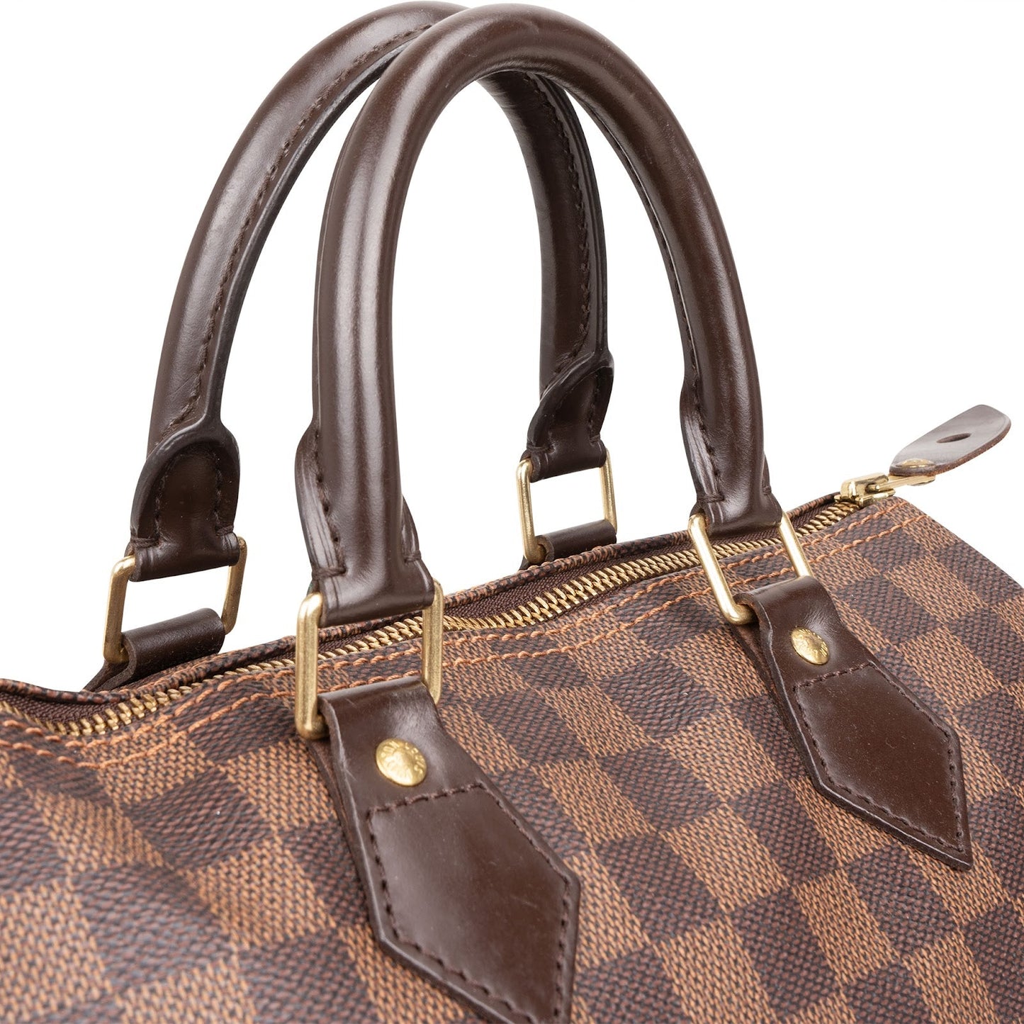 Louis Vuitton Monogram Damier Ebene Speedy 25 Handbag