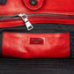Prada Double Zip Tote aus glasiertem genarbtem Leder – Ansicht 10