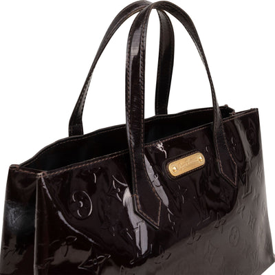 Louis Vuitton Monogram Vernis Wilshire PM Handbag