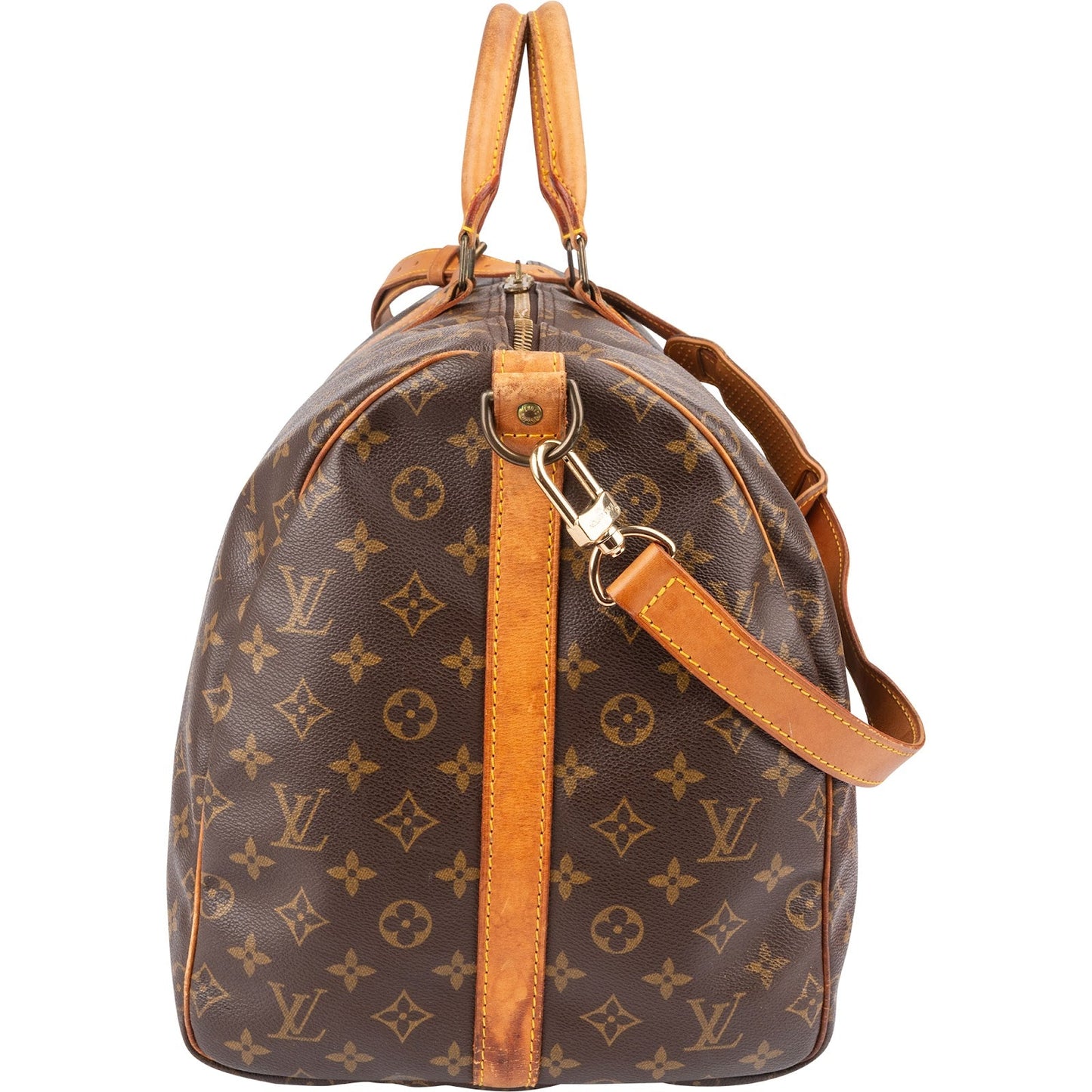 Louis Vuitton Monogram Canvas Keepall 55 Bandoulière Travel Bag