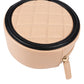 Chanel Quilted Caviar Leather CC Filigree Round Crossbody Bag