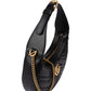 Gucci Matelassé Leather GG Marmont Half-Moon Mini Crossbody Shoulder Bag