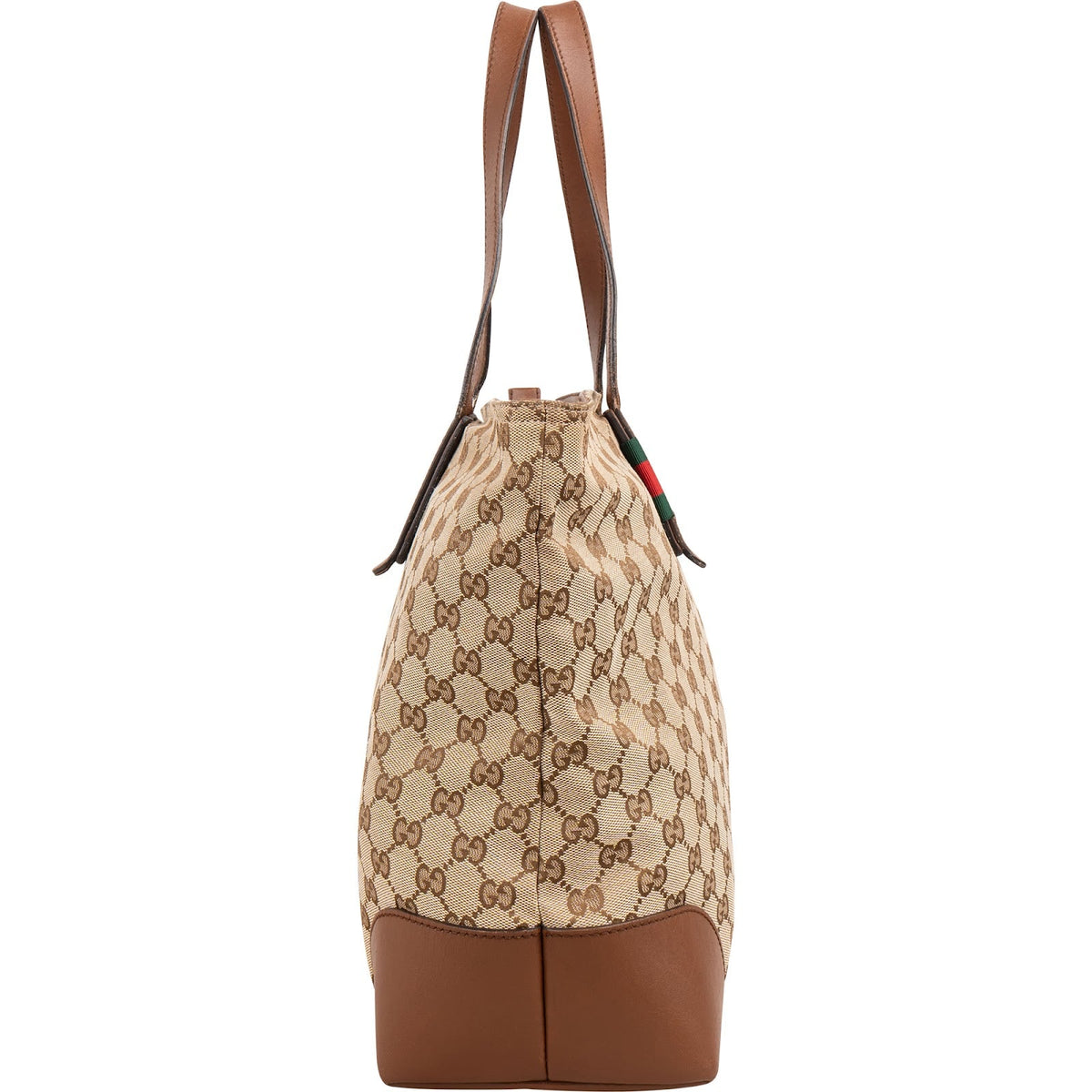 Gucci Web Tote aus GG Canvas – Ansicht 4