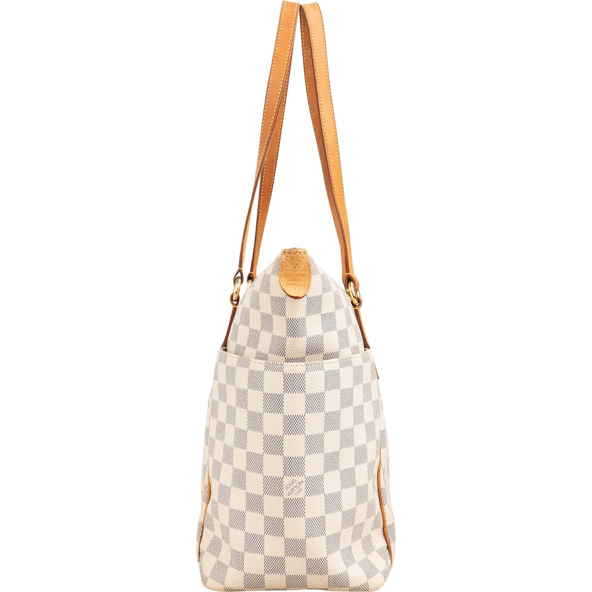 Louis Vuitton Monogram Damier Azur Canvas Totally GM Shoulder Bag