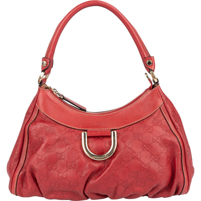 Gucci GG Guccissima Leather Abbey D-Ring Hobo Handbag