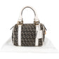 Fendi Monogram FF Mini Boston Handbag