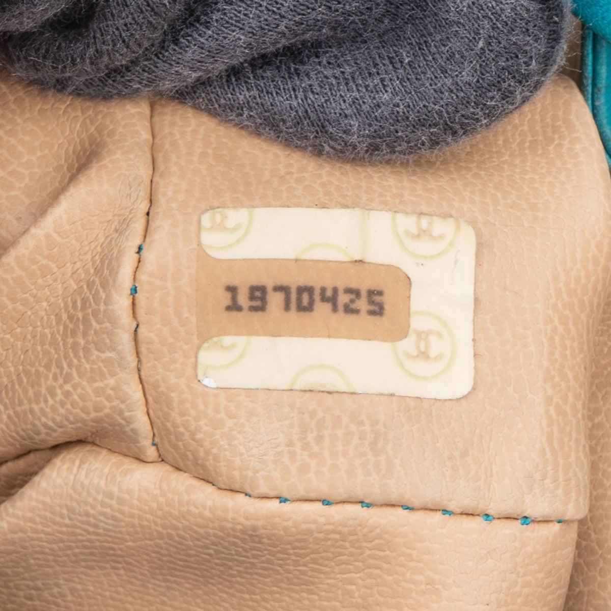 Chanel Lambskin Leather CC Drawstring Bucket Crossbody Bag