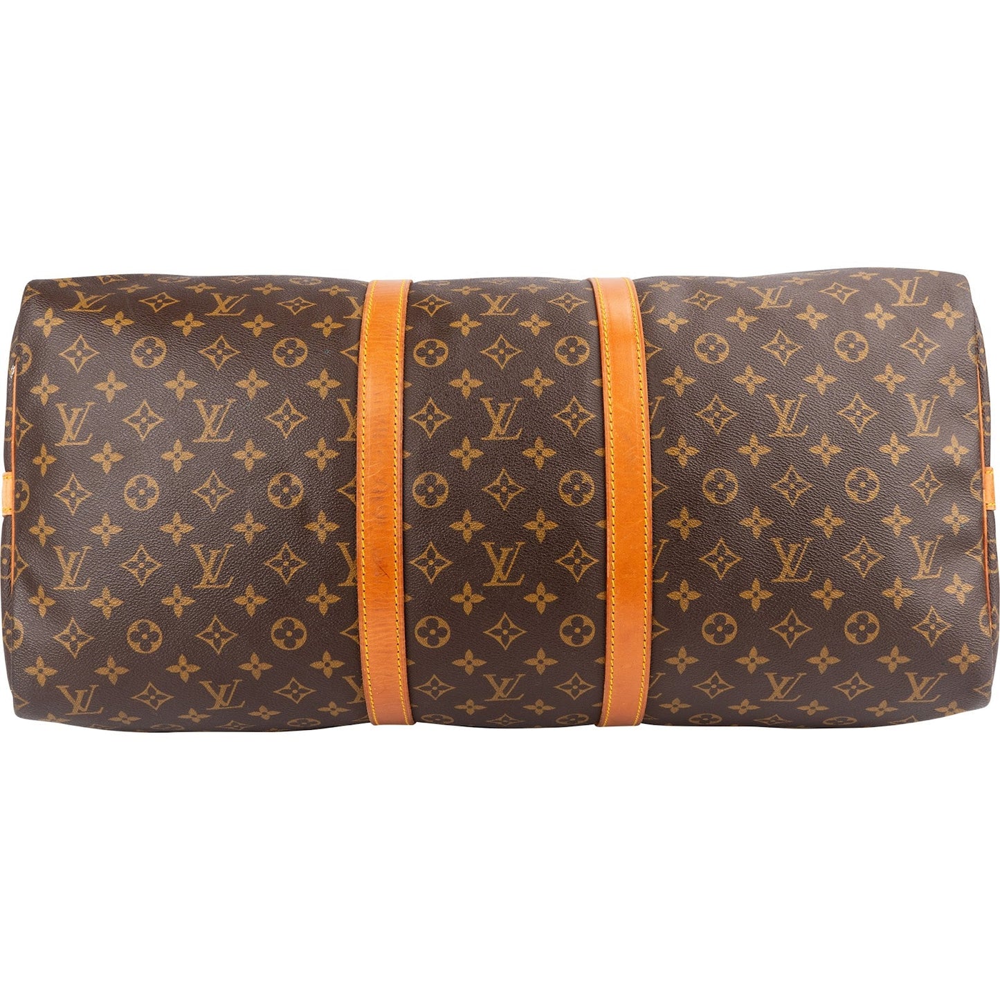 Louis Vuitton Monogram Canvas Keepall 55 Bandoulière Travel Bag
