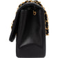 Chanel Quilted Lambskin 24K Gold Diana Single Flap Crossbody Bag
