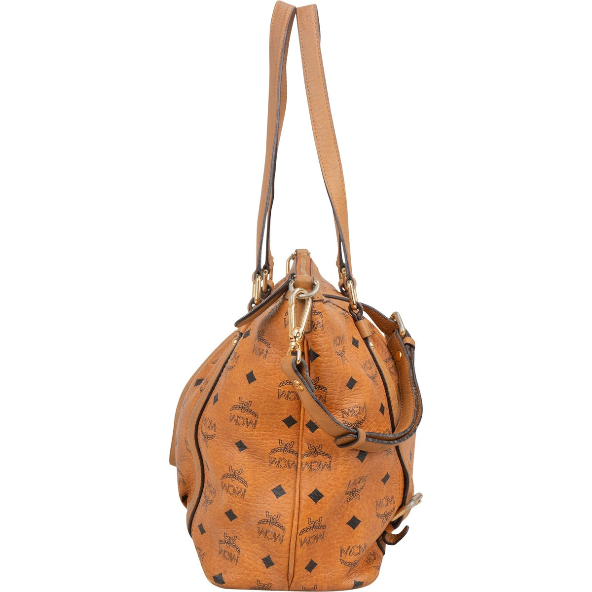 MCM Monogram Visetos Shoulder Bag