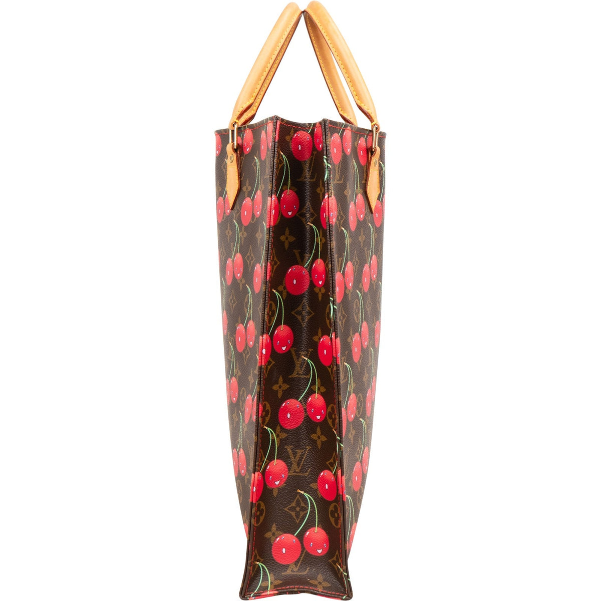 Louis Vuitton Sac Plat Cerises aus Monogram Canvas (Murakami, limitiert) – Ansicht 6