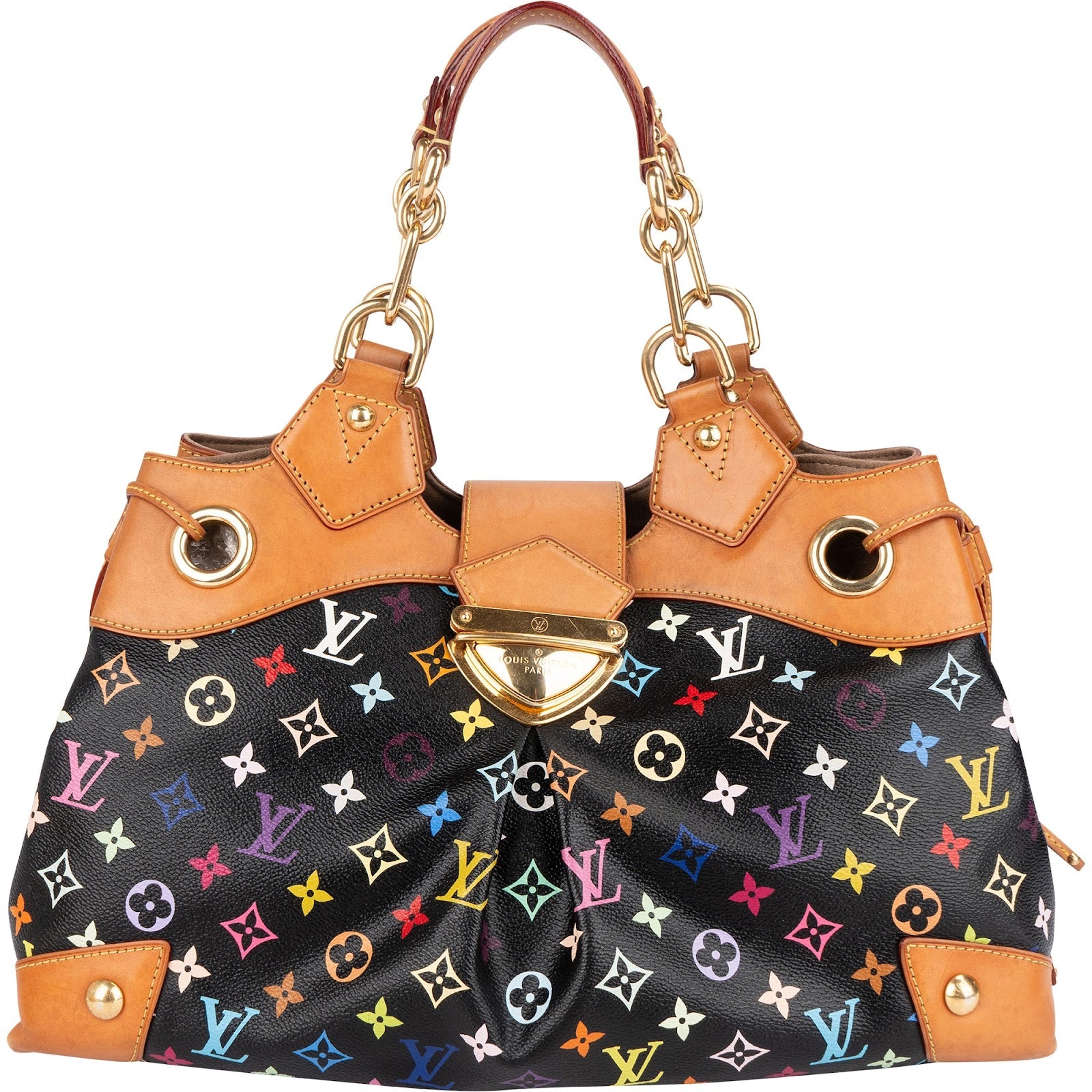 Louis Vuitton Canvas Monogram Murakami Multicolor Ursula GM Handbag