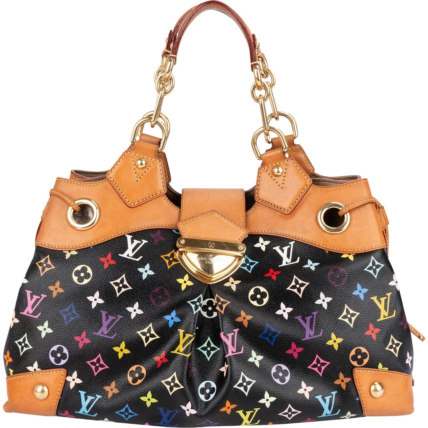 Louis Vuitton Canvas Monogram Murakami Multicolor Ursula GM Handbag