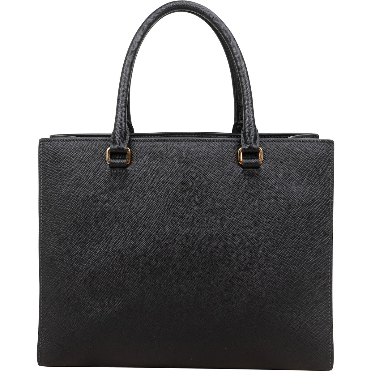 Prada Saffiano Leather Small Tote Handbag