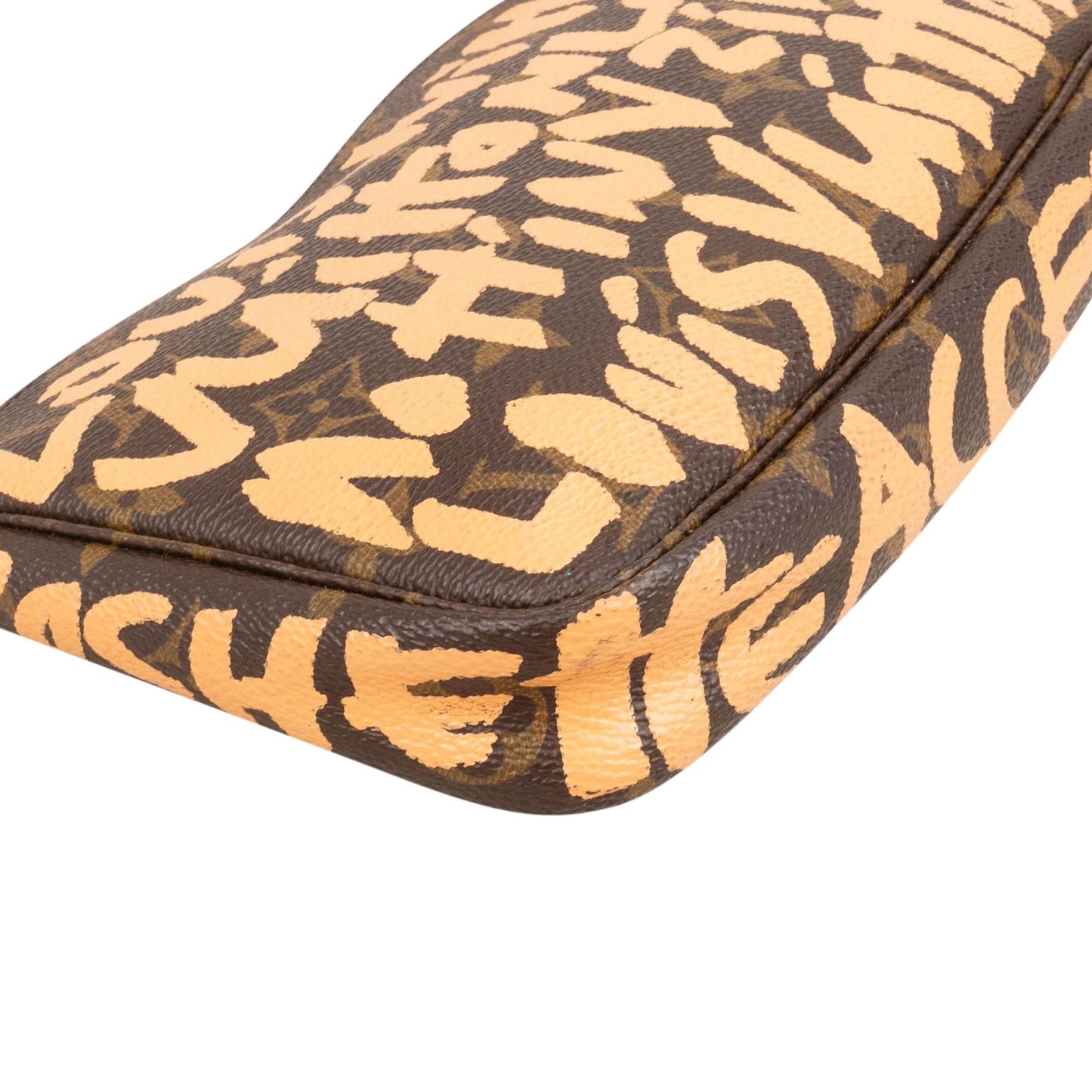 Louis Vuitton Limited Monogram Graffiti Pochette Accessoires Handbag