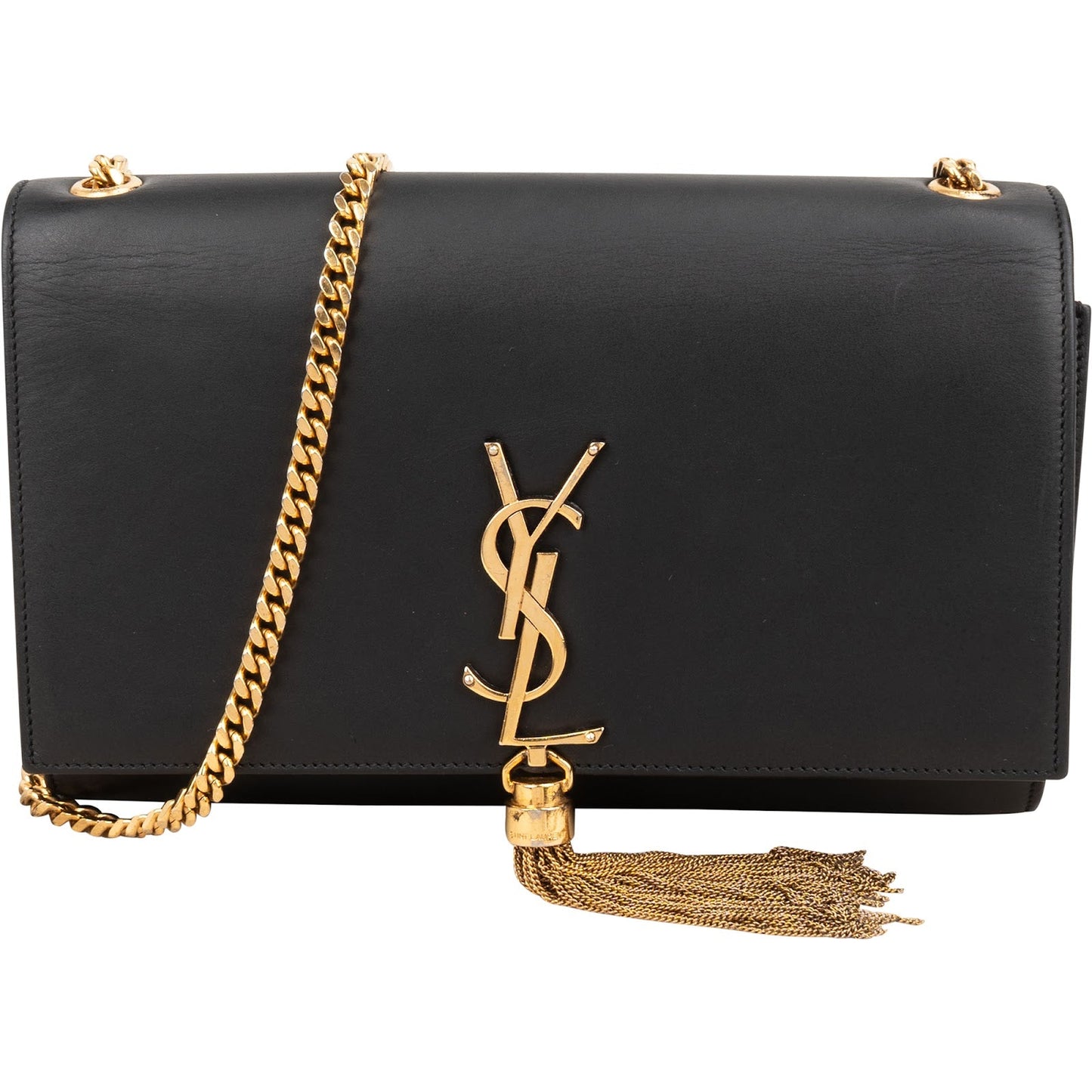 Saint Laurent Smooth Leather Kate Tassel Chain Shoulder Bag