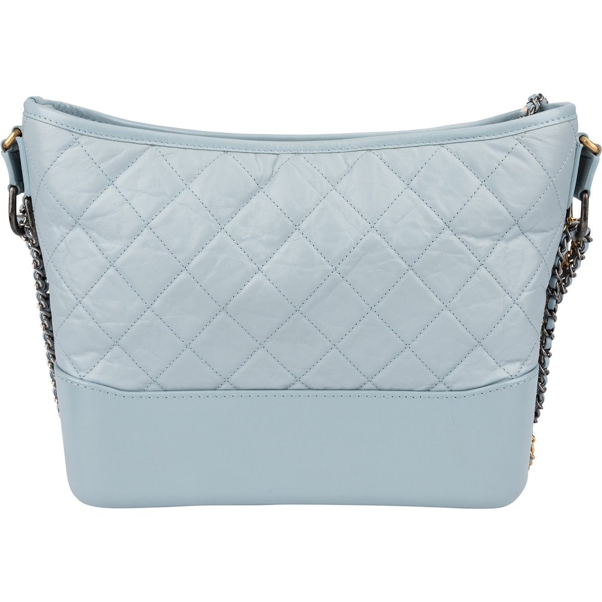 Chanel Quilted Aged Calfskin Medium Gabrielle Hobo Crossbody Bag