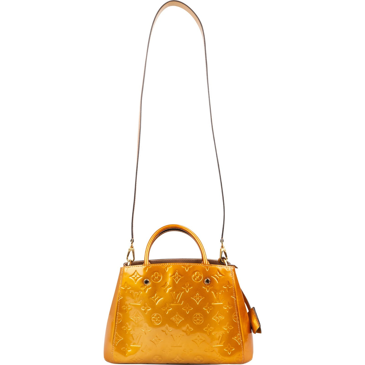 Louis Vuitton Monogram Vernis Leather Montaigne BB Handbag