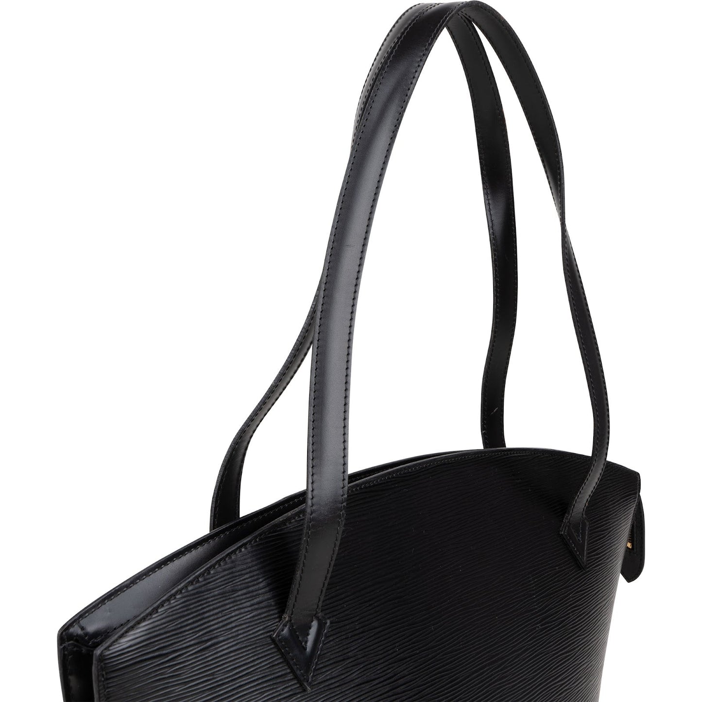 Louis Vuitton Noir Epi Leather Sac St. Jacques GM Shoulder Bag
