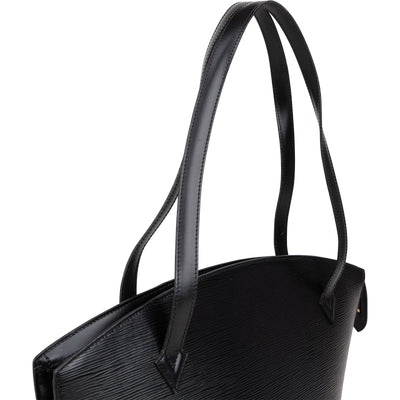 Louis Vuitton Noir Epi Leather Sac St. Jacques GM Shoulder Bag