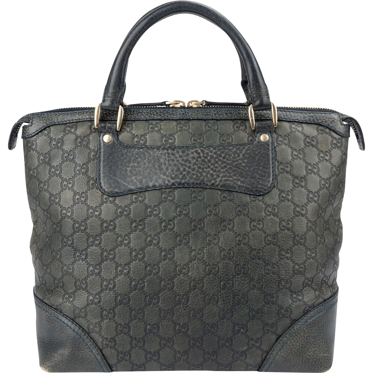 Gucci Guccissima Leather Horsebit Hobo Handbag