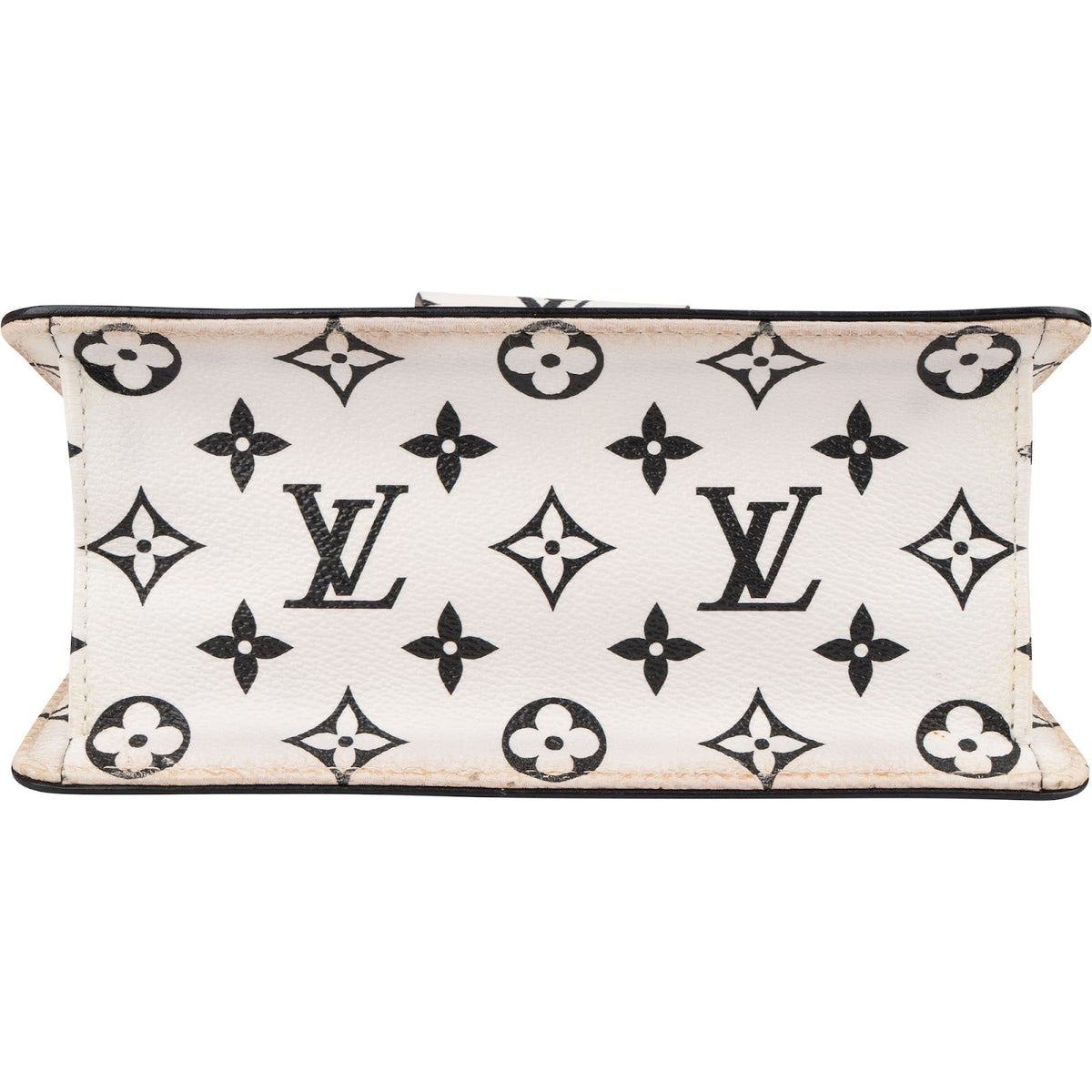 Louis Vuitton Monogram Canvas Black & White Vernis Leather Wynwood Trunk Crossbody Bag