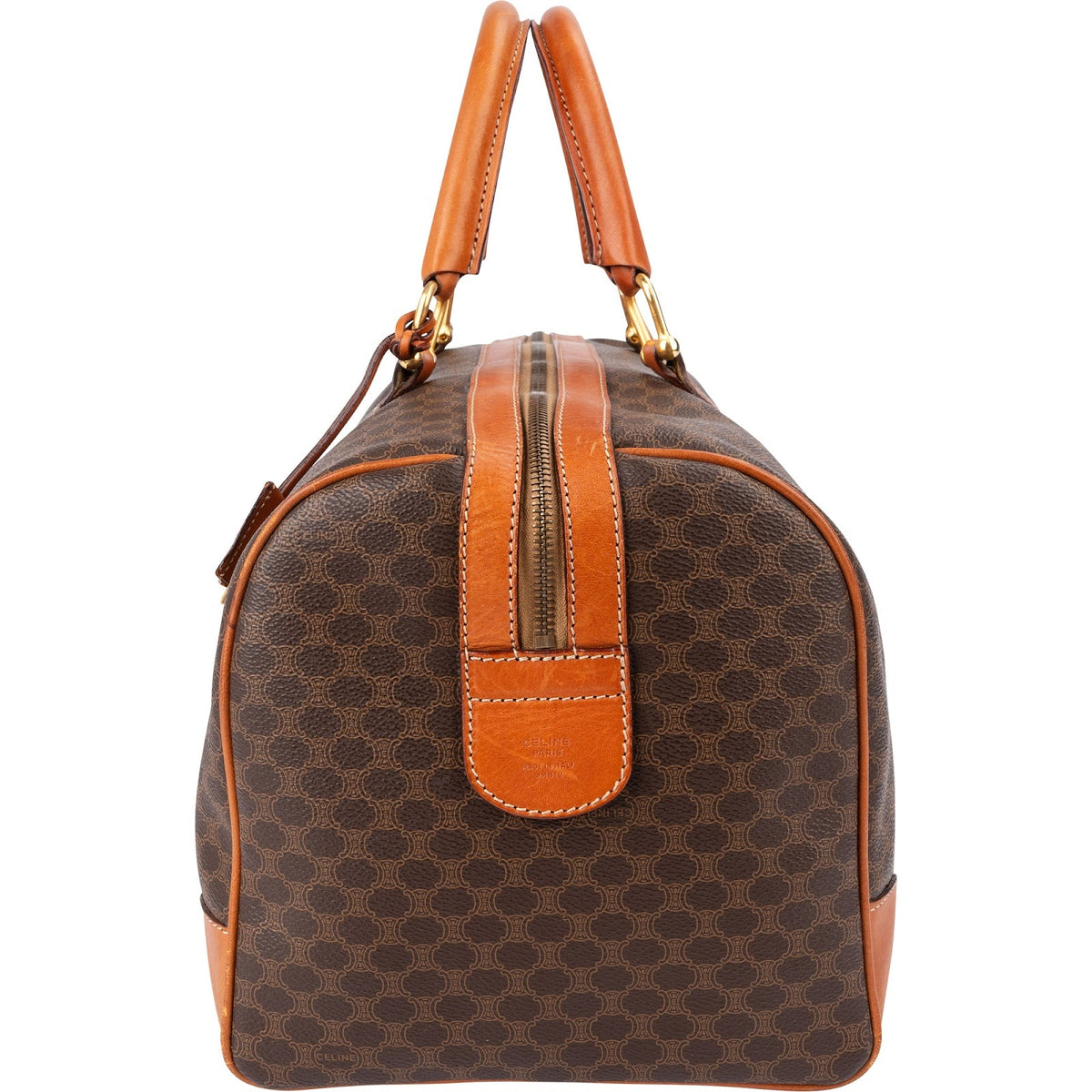 Celine Monogram Macadam Canvas Boston 40 Travel Bag