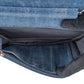 Chanel Denim Velvet Graffiti Wallet On Chain Crossbody Bag