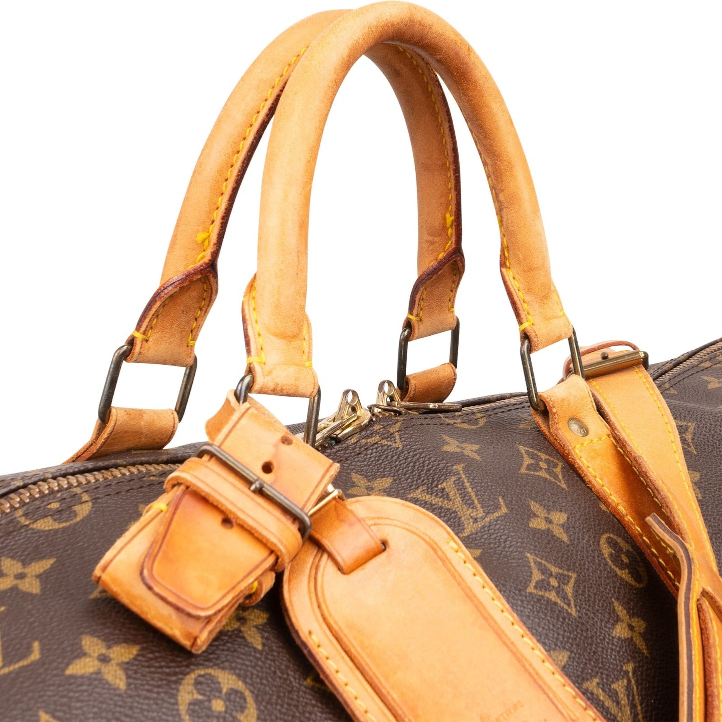 Louis Vuitton Monogram Canvas Keepall 55 Bandoulière Travel Bag