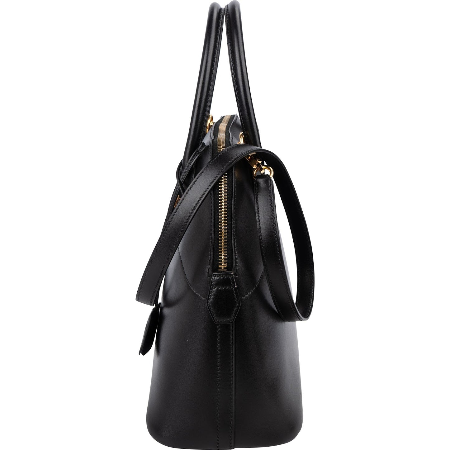 Hermès Noir Swift Leather Bolide 31 Handbag