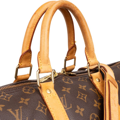 Louis Vuitton Monogram Canvas Keepall 45 Bandoulière Travel Bag
