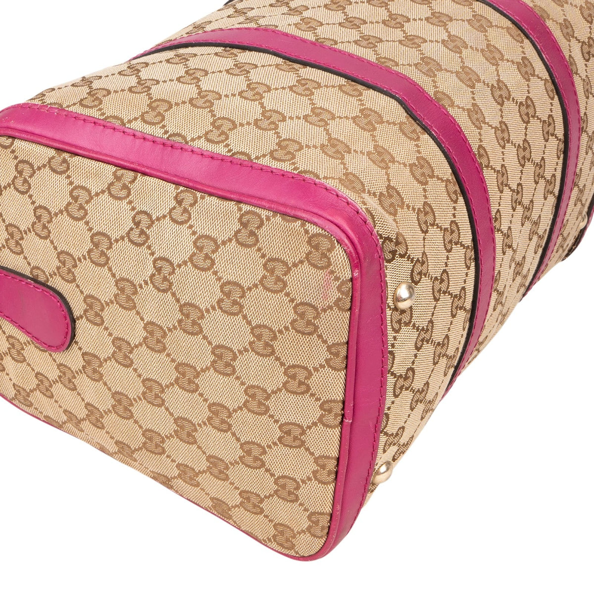 Gucci Monogram GG Boston Handbag