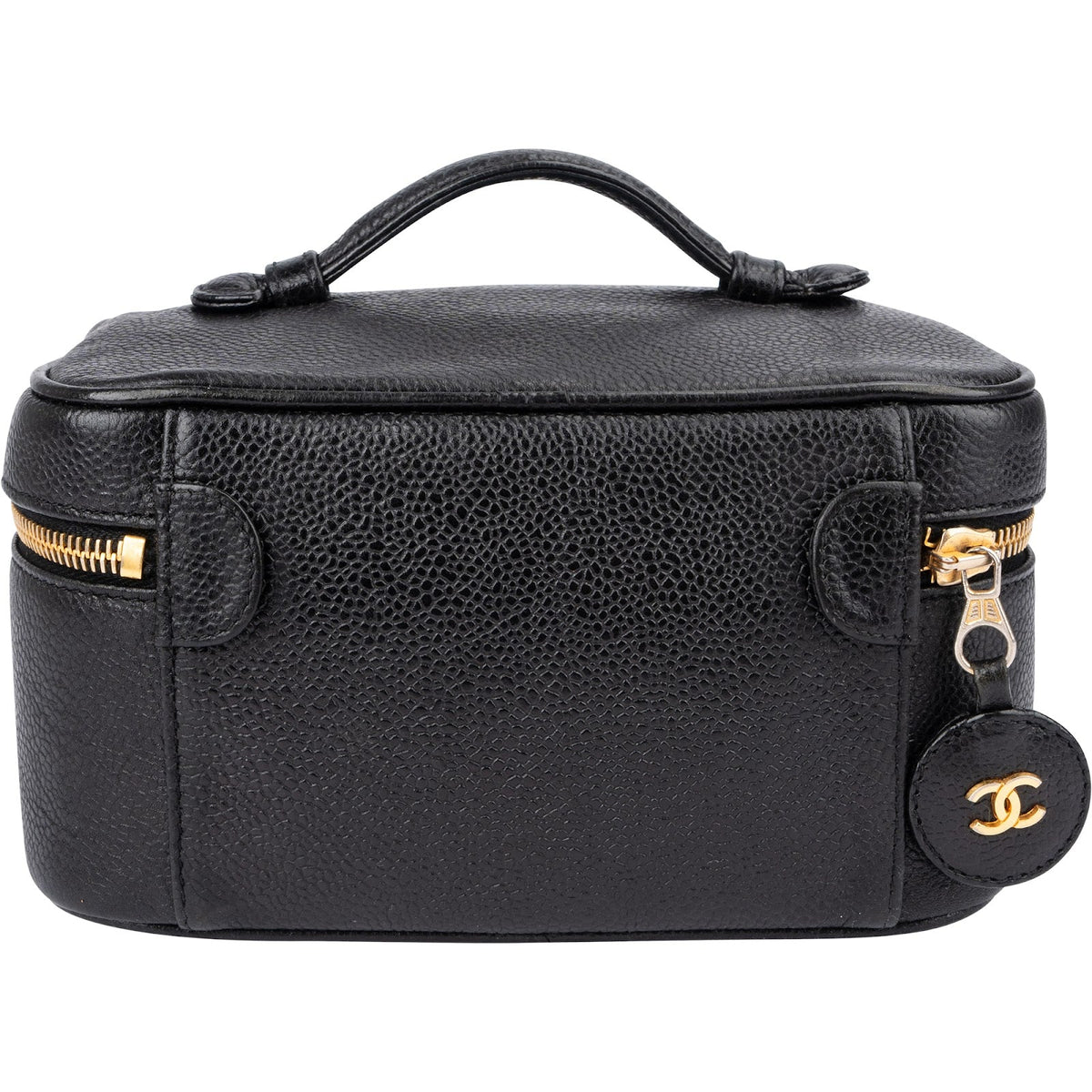 Chanel Caviar Leather Vanity Case Handbag
