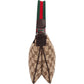 Gucci Monogram GG Web Stripe Multi Small Shoulder Bag