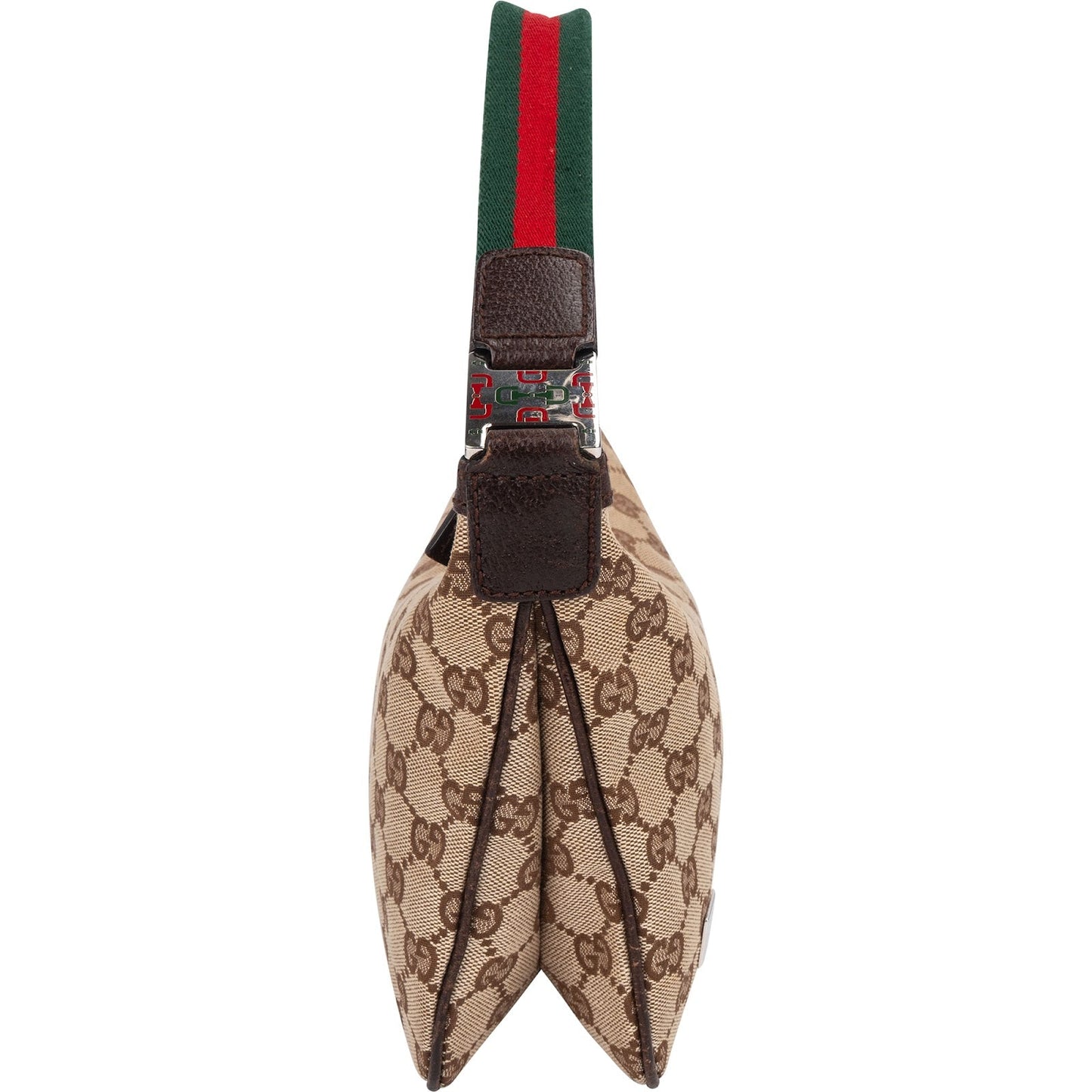 Gucci Monogram GG Web Stripe Multi Small Shoulder Bag